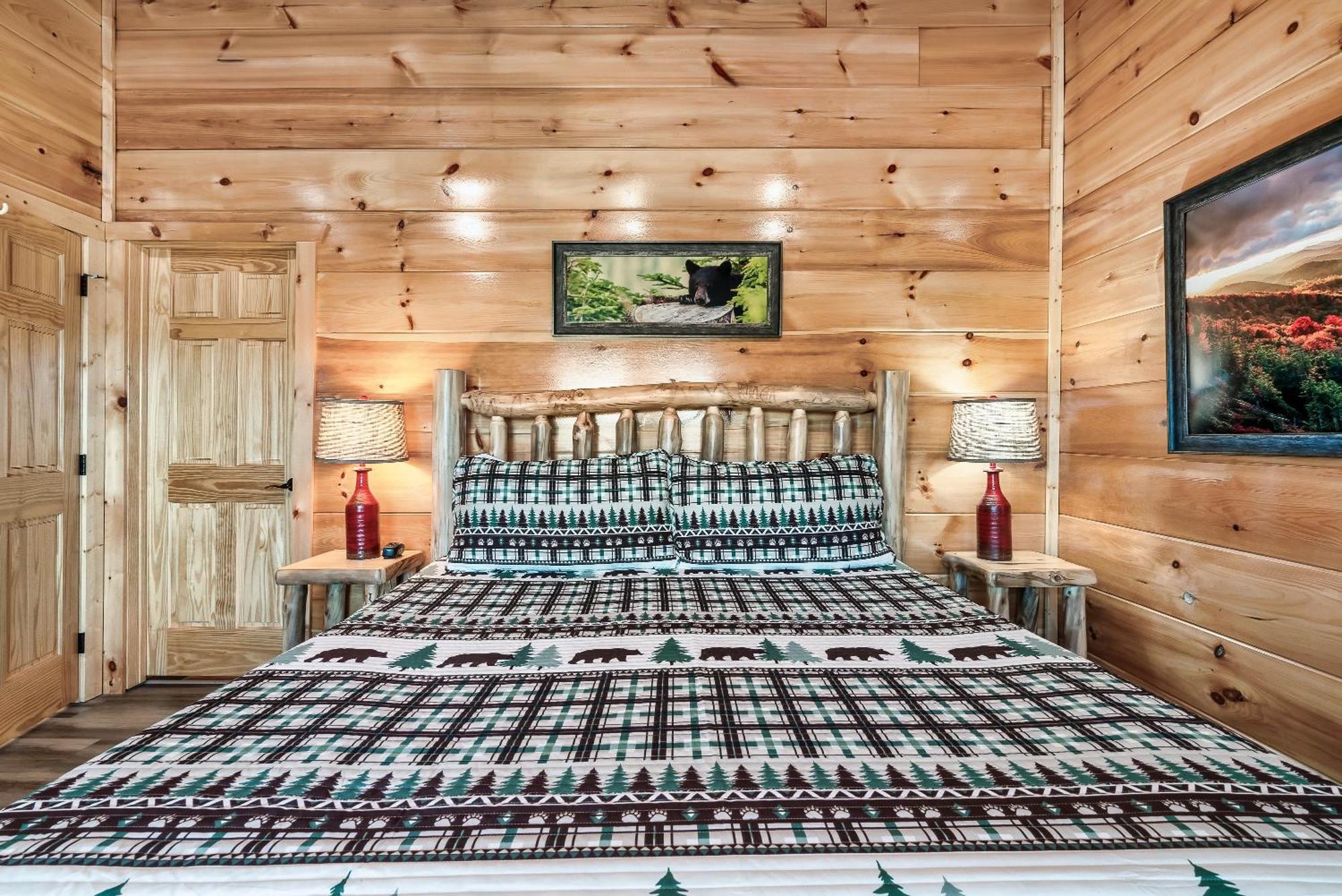 Full Equipped Cabin With A Pool And Game Room Smokies Views Gatlinburg Exterior foto