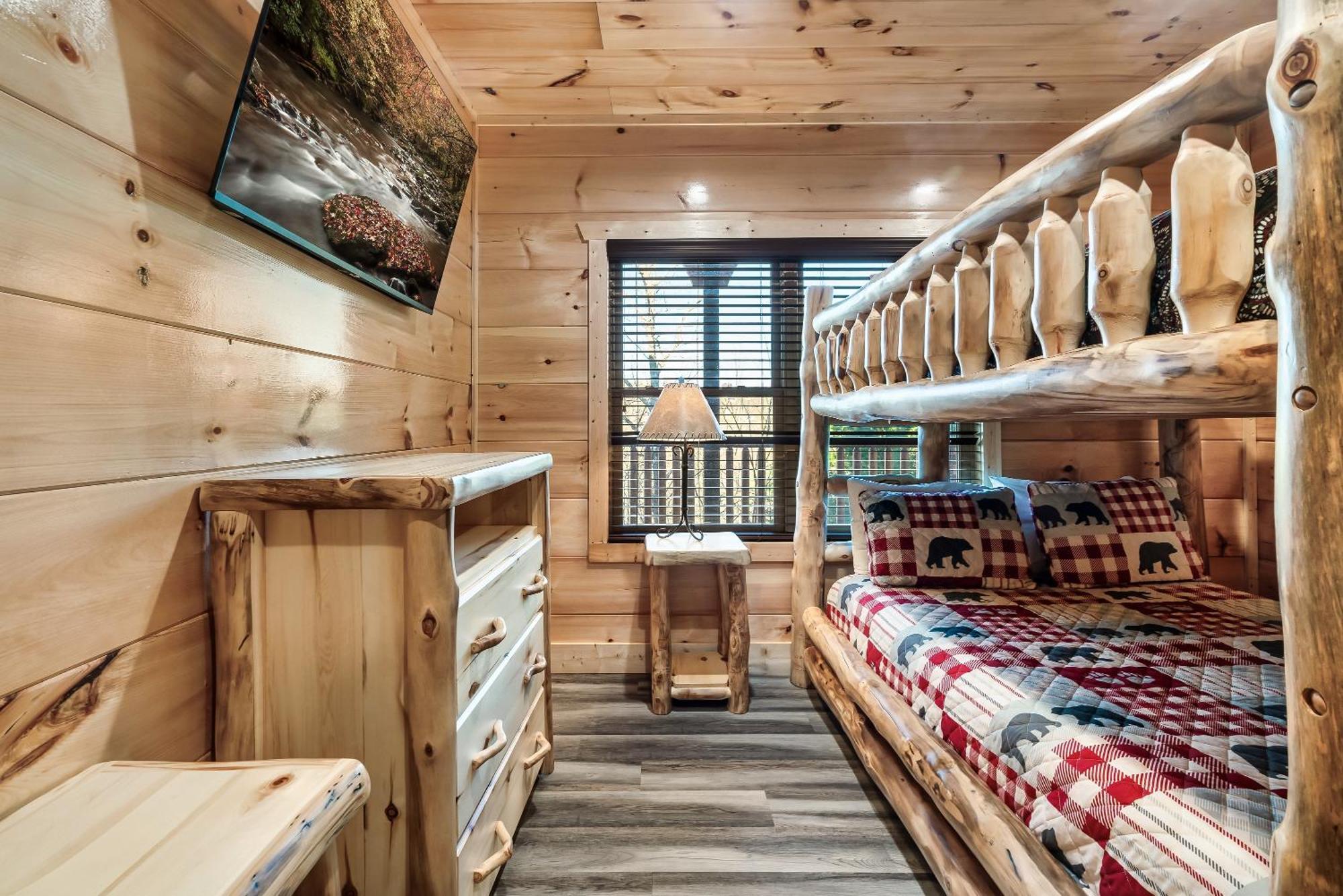Full Equipped Cabin With A Pool And Game Room Smokies Views Gatlinburg Exterior foto
