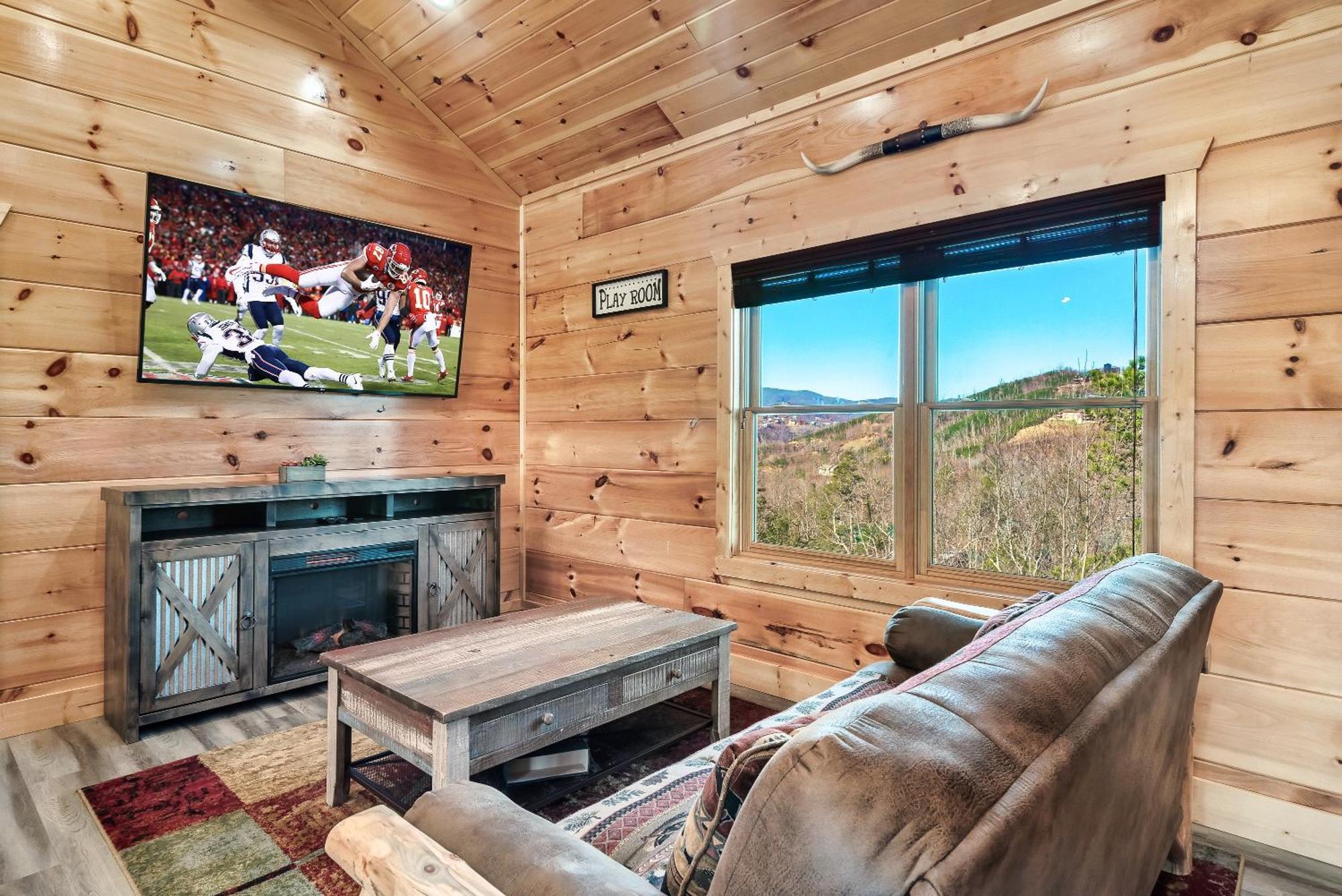 Full Equipped Cabin With A Pool And Game Room Smokies Views Gatlinburg Exterior foto